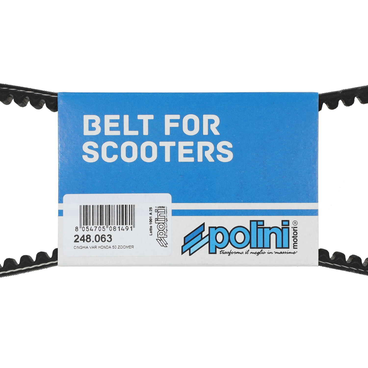 V-snaar Polini 658x18.2 10 Inch Voor Honda Zoomer - Afbeelding 2