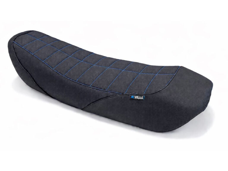 Buddydek Regia luxe zwart/blauw — geschikt voor Honda Mb