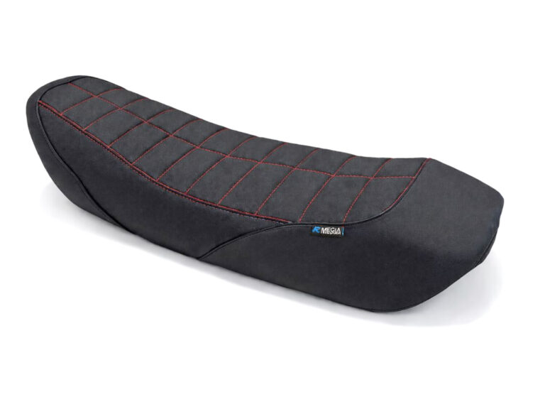 Buddydek Regia luxe zwart/rood — geschikt voor Honda Mb