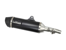 LeoVince Nero zwarte slip-on uitlaat voor Honda Forza 750 en X-ADV