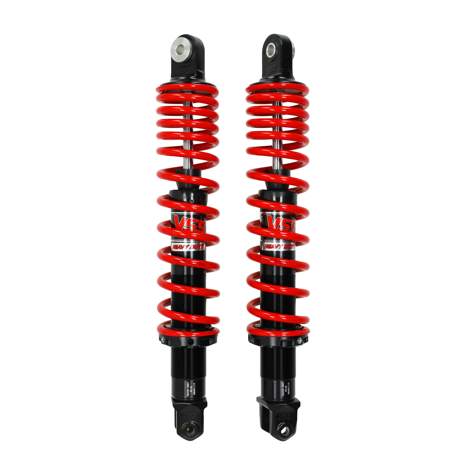 YSS schokbrekerset 365mm voor Honda ADV150 en PCX scooter