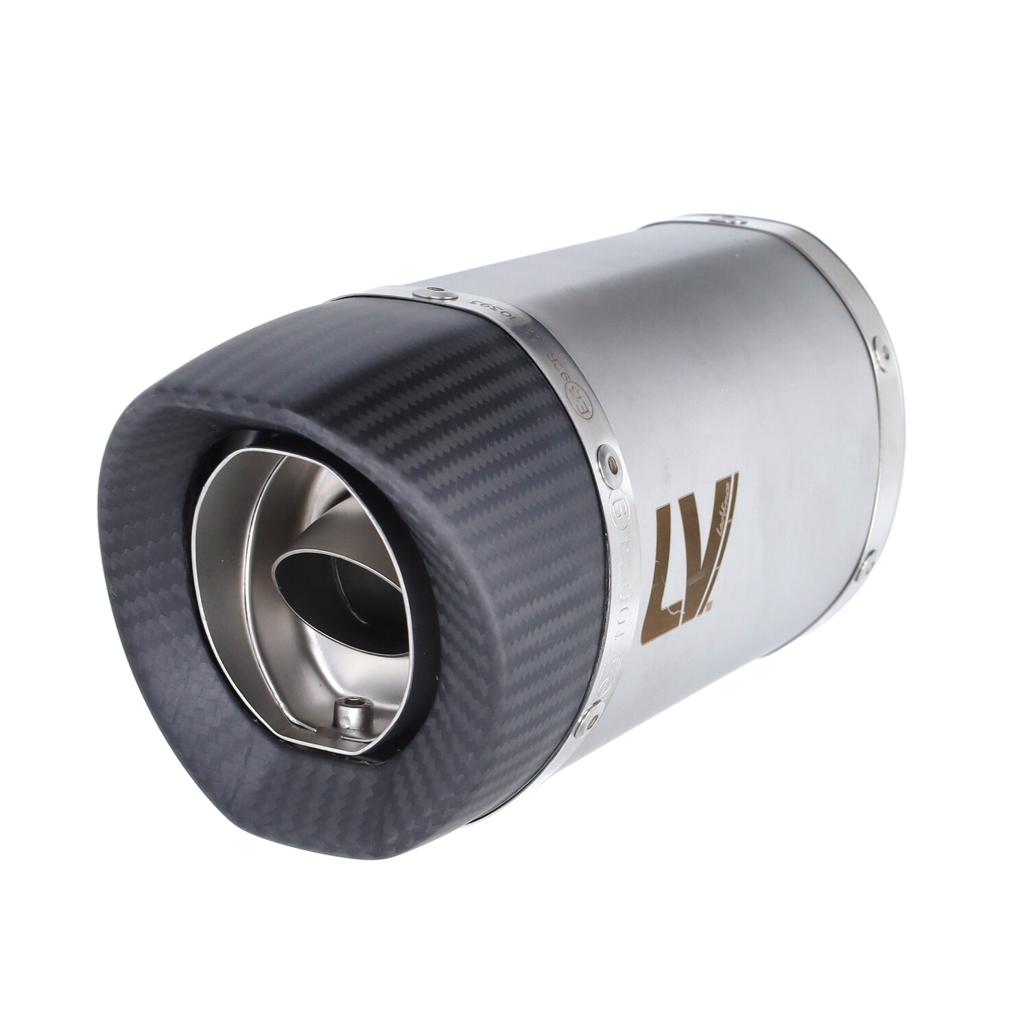 Uitlaat Leovince Lv Pro Slip-on Rvs Voor Honda Forza 750 En X-adv 750 - Afbeelding 7