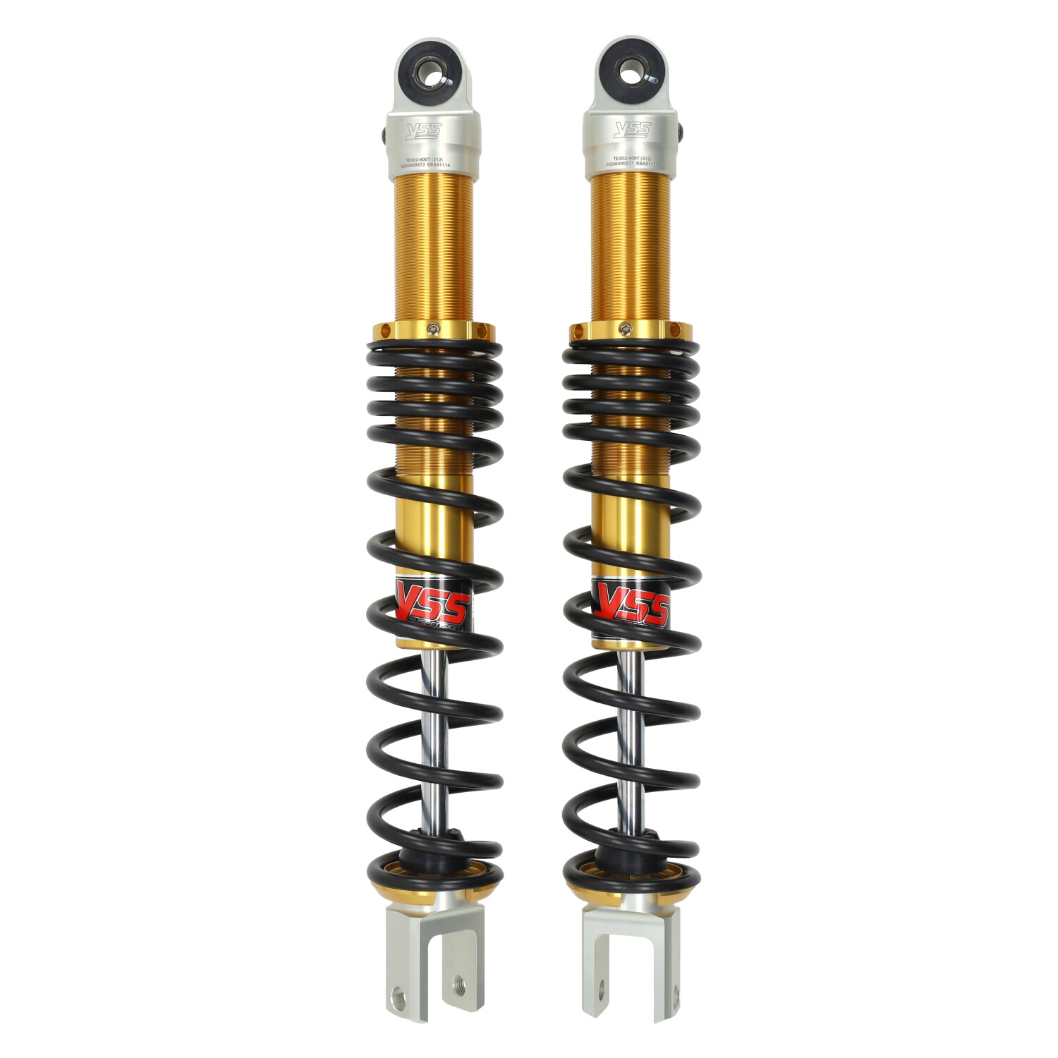 YSS Eco Line achterschokbrekerset 400mm voor Honda Forza 250 en SH300