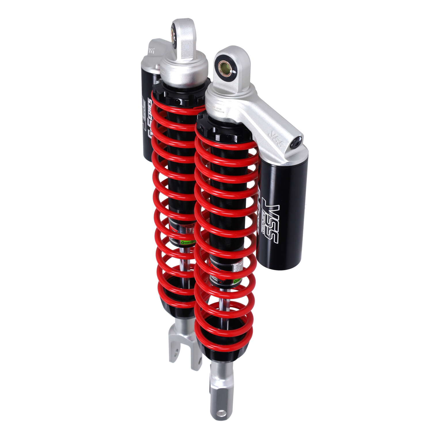 Schokbrekerset Yss Achter G-serie 430mm Voor Honda Forza 300 En Forza 350 - Afbeelding 4