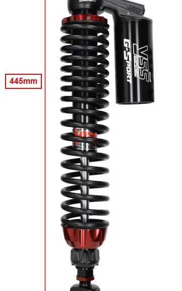 Schokbrekerset Yss Achter G-sport Black Serie Honda 445mm Adv350 Tg302-445trl-01-888a