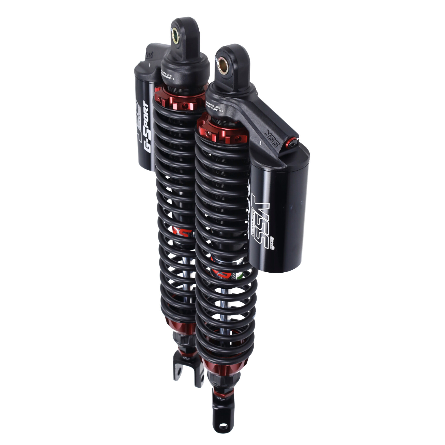 Schokbrekerset Yss G-sport Black Serie Achter 445mm Voor Honda Adv350 - Afbeelding 5