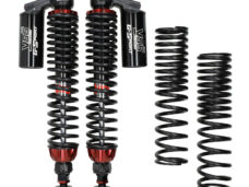 Conjunto de amortecedores YSS G-Sport Black 445mm dianteiro para Honda ADV350 traseiro