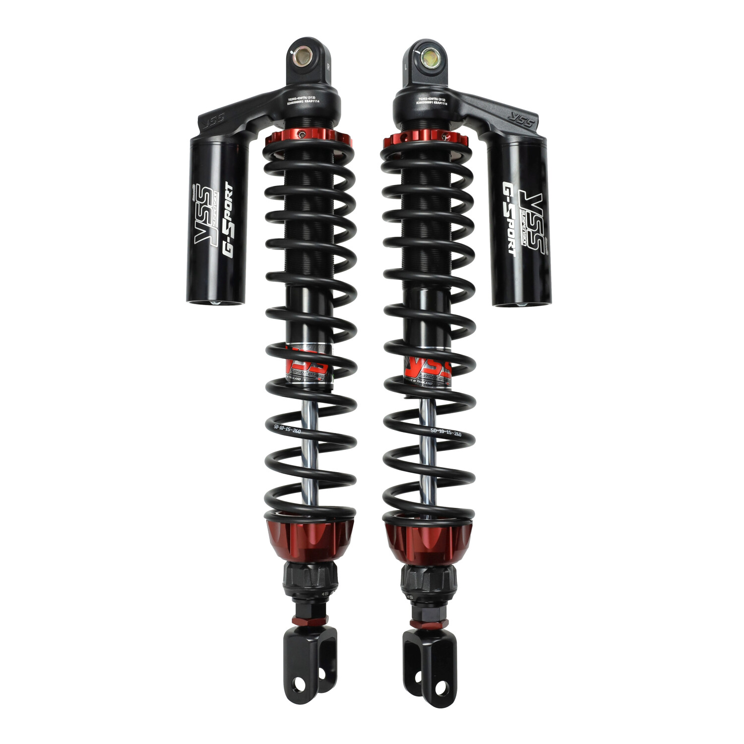 Schokbrekerset Yss Achter Hydraulisch G-sport Black Series Voor Honda Forza 300 En 350 - Afbeelding 6