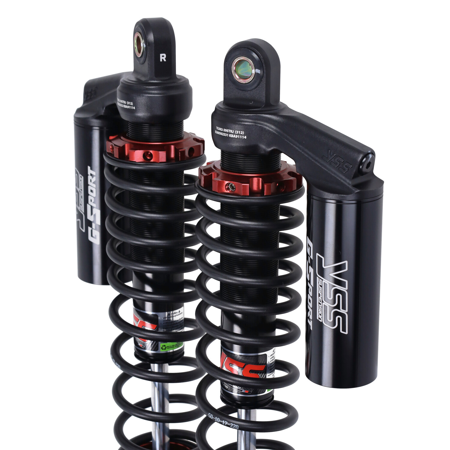 Yss G-sport Black Series Schokbrekerset Achter Hydraulisch Voor Honda Forza 300 En Forza 350 - Afbeelding 4