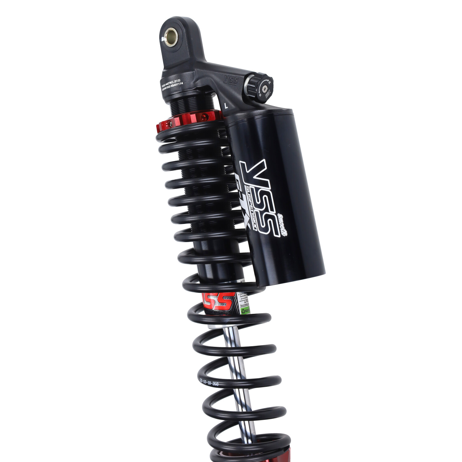 Schokbrekerset Yss Achter Hydraulisch G-tx Black Series Voor Honda Adv350 - Afbeelding 5