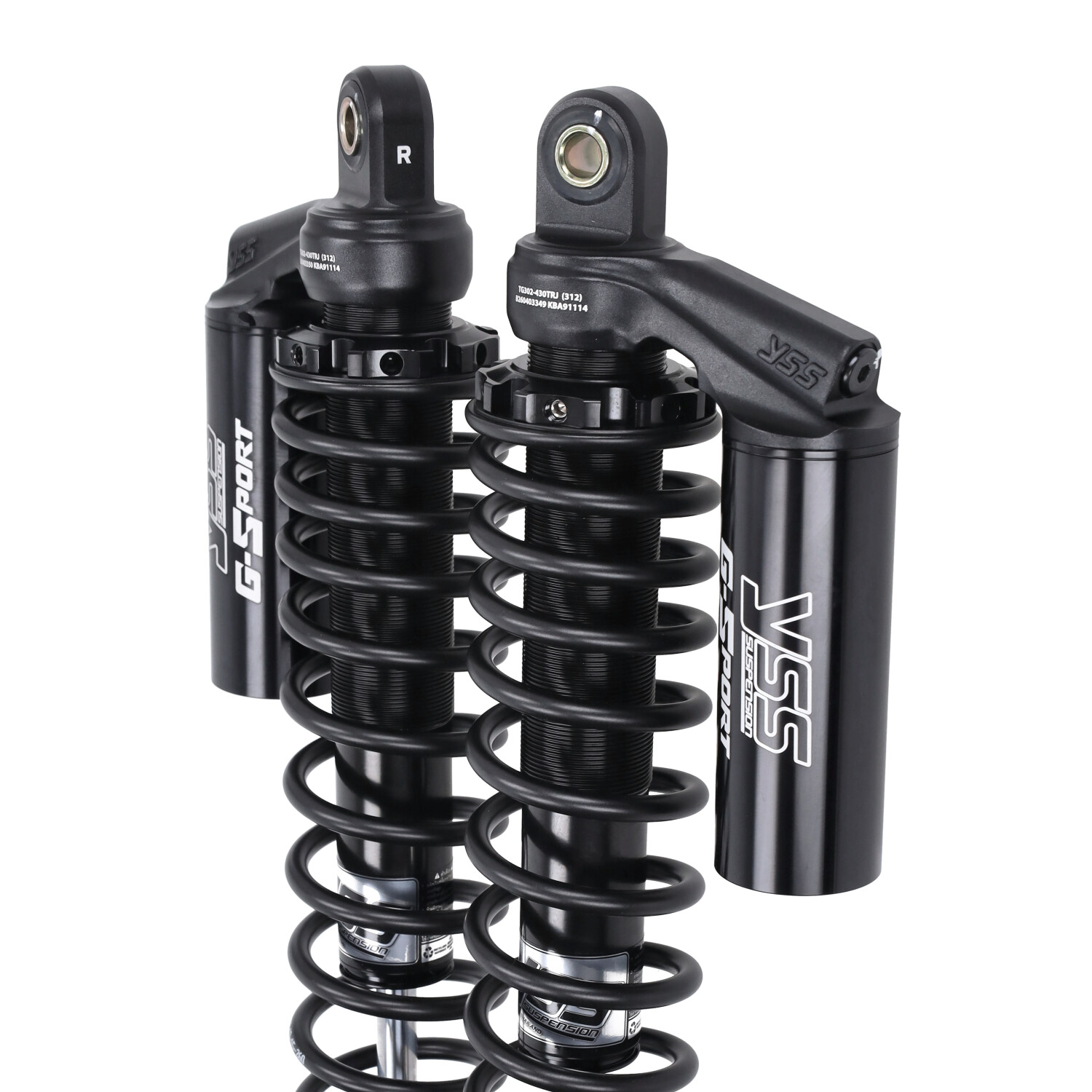 Yss Schokbrekerset Achter Hydraulisch G-sport Black Edition Voor Honda Forza 300 En Forza 350 - Afbeelding 4