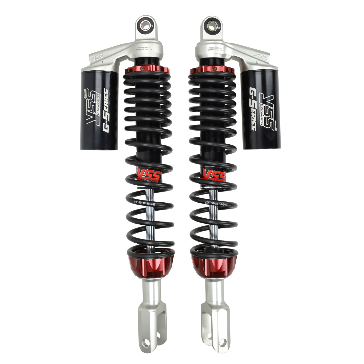 YSS hydraulische schokbrekerset achteraan voor Honda ADV350 scooter