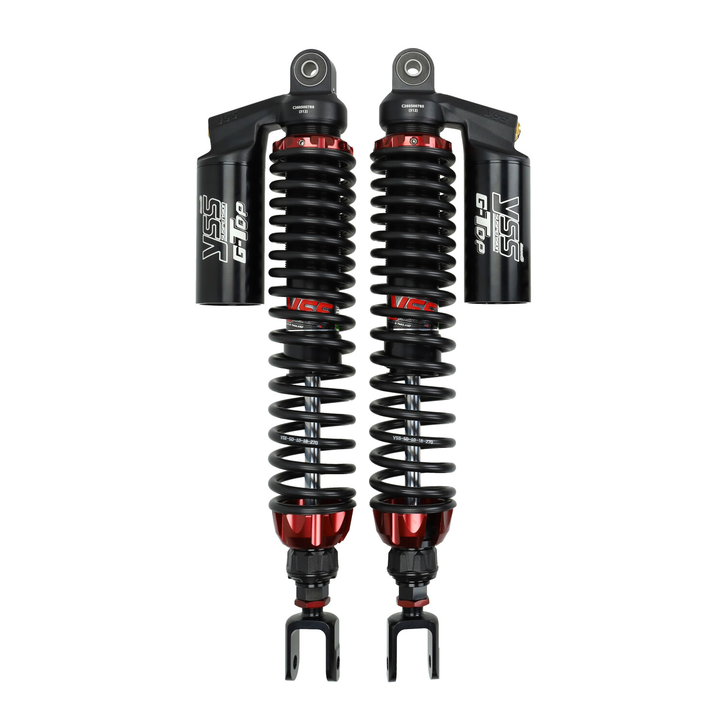 Schokbrekerset Yss Achter Hydraulisch G-top Black Series Voor Honda Adv350 - Afbeelding 7