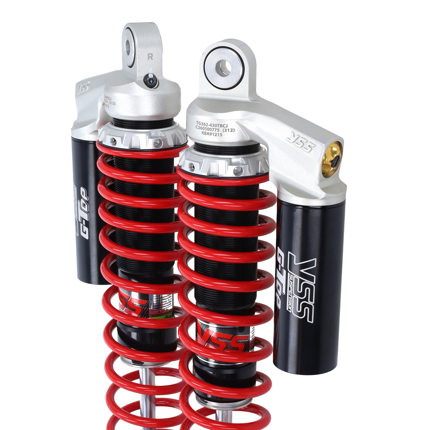 Schokbrekerset Yss Achter Hydraulisch G-top Voor Honda Forza 300 En Forza 350 - Afbeelding 4