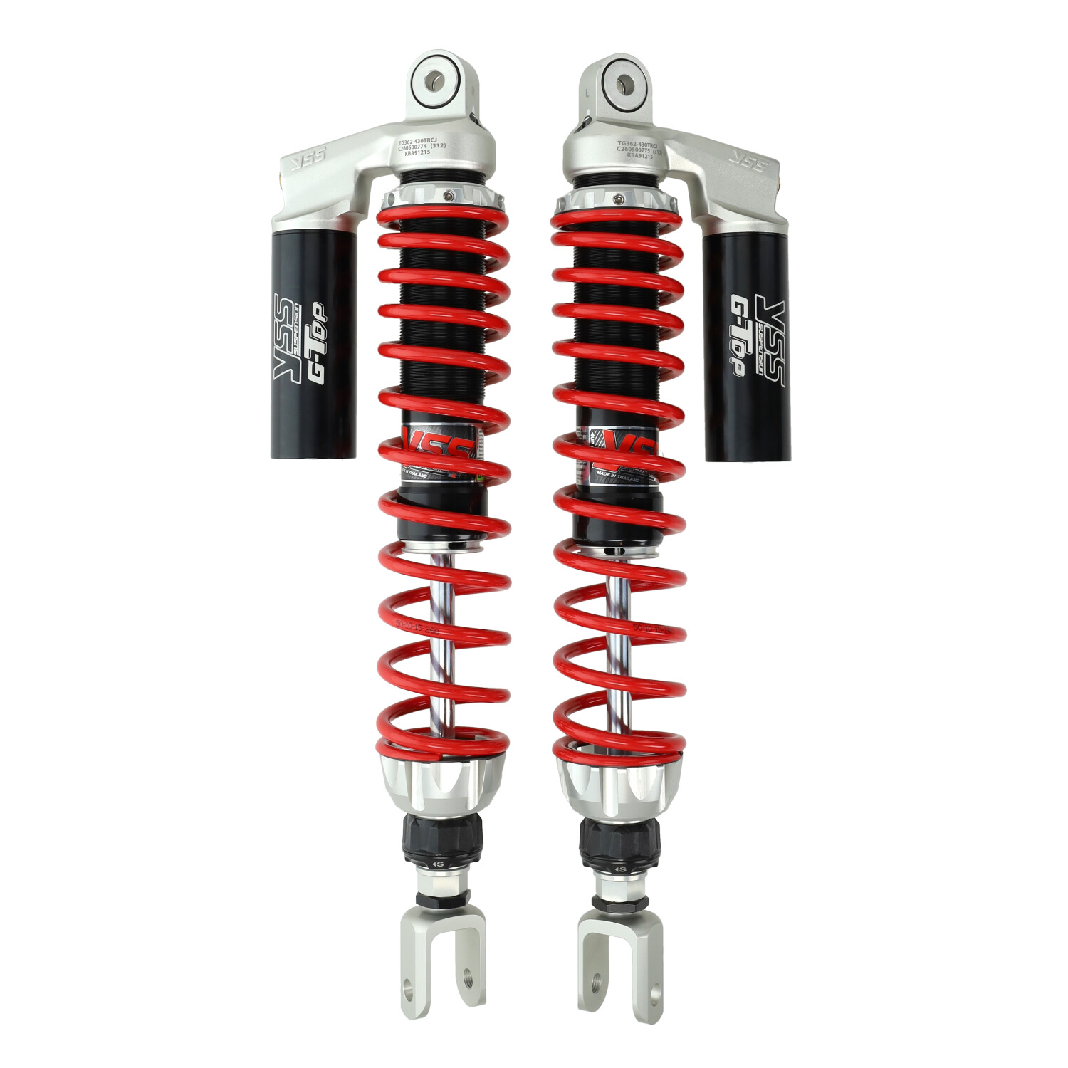 YSS schokbrekerset achter hydraulisch voor Honda Forza 300 en 350