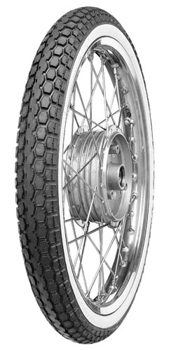 Buitenband continental TT white wall kks10ww 275x17
