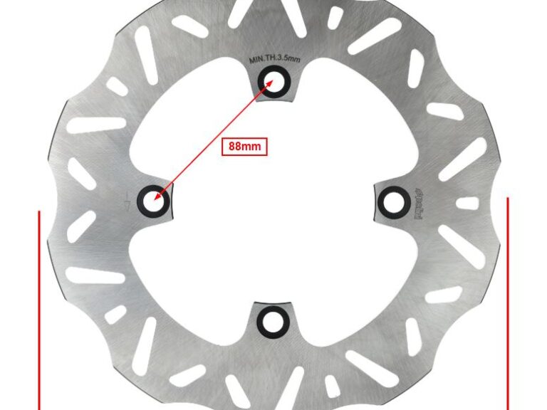 Remschijf Polini Wave 4-gaats Honda 240mm Sh 125/150 175.0062