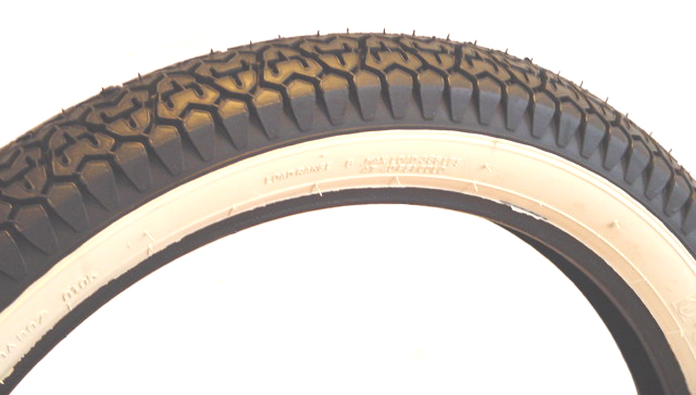 Buitenband mitas/sava tl white wall 47J 275x17