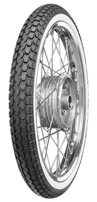 Buitenband continental TT white wall kks10ww 225x19
