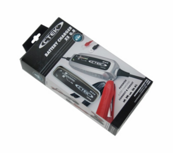 acculader ctek 12v compleet met kabels xs 0.8.