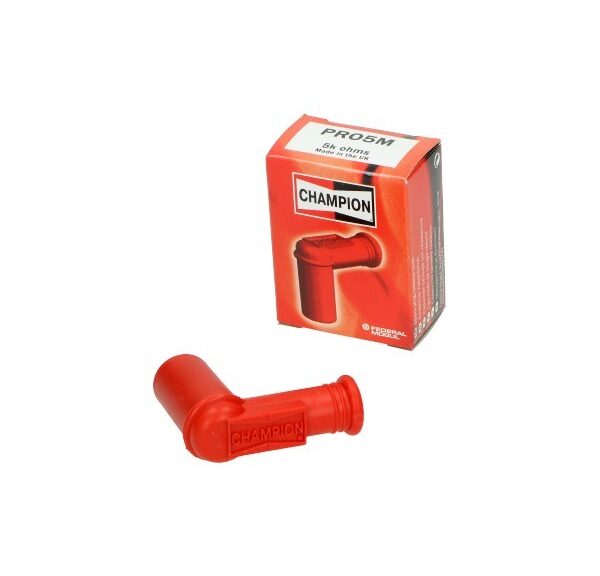 bougiekap champion PR05M waterdicht silicone (klein gat) rood