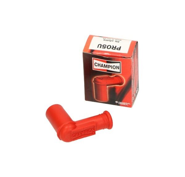bougiekap champion PR05U waterdicht silicone (groot gat) rood
