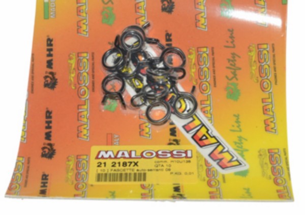 knijpveerklem malossi benzineslang 9.8x10.4mm zwart 10pcs 212187x