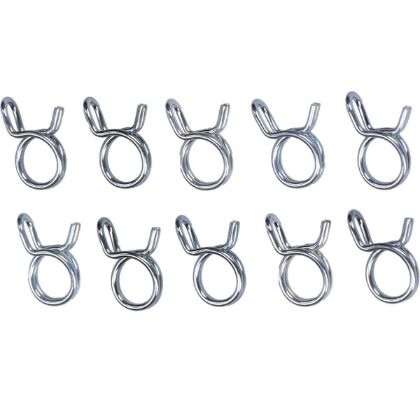 Knijpveerklem Malossi benzineslang 7.3x7.8mm 10pcs 212186x