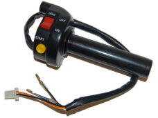 Gashendel DMP + stuurschakelaar compleet universeel scooter