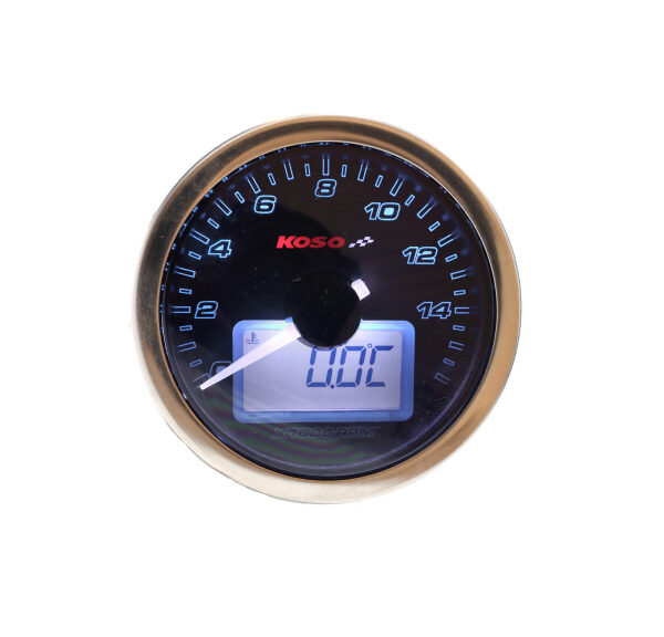 Toerenteller koso + temperatuur 55mm