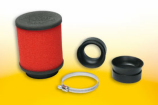 powerfilter malossi recht diameter 42-50-58.5mm phbh red filter E16 0413435