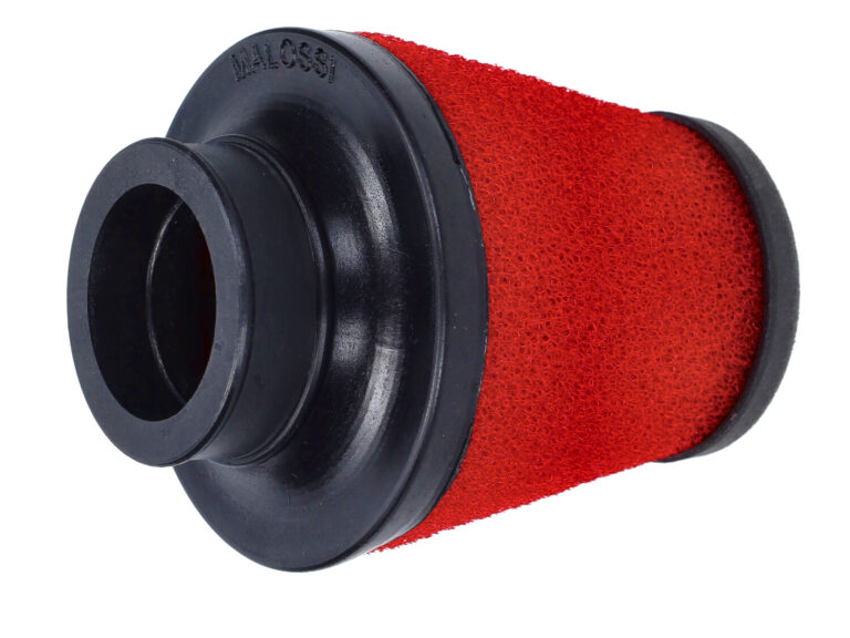 Powerfilter Malossi Recht Universeel Conisch Diameter 32-38mm Foam Red Filter E17 0413537