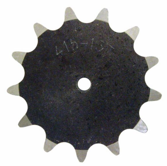 voorkettingwiel DMP blind 13t 1/4 bromfiets=op=op