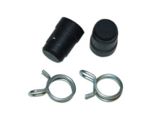 Afdichtrubber Malossi + klem (ipv koelsysteem carburateur) 4.8mm