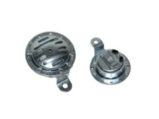 Claxon effe 6v wissel o.a. 74mm aluminium camino — geschikt voor Tomos