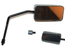Spiegel DMP rechthoekig sport F1 rechts 8mm carbon