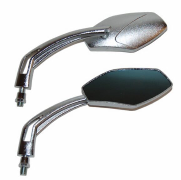 spiegelset ovaal sport universeel chroom=op=op