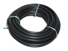 Bougiekabel dik (made in Italy) 7mm zwart per rol 10m