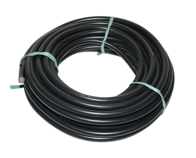 Bougiekabel dik (made in Italy) 7mm zwart per rol 10m
