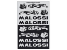 Stickerset Malossi zwart/zilver