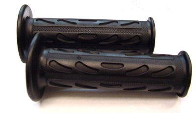 Handvatset DMP druppel model progrip zwart universeel