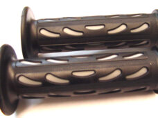 Handvatset DMP druppel model progrip zwart/grijs universeel