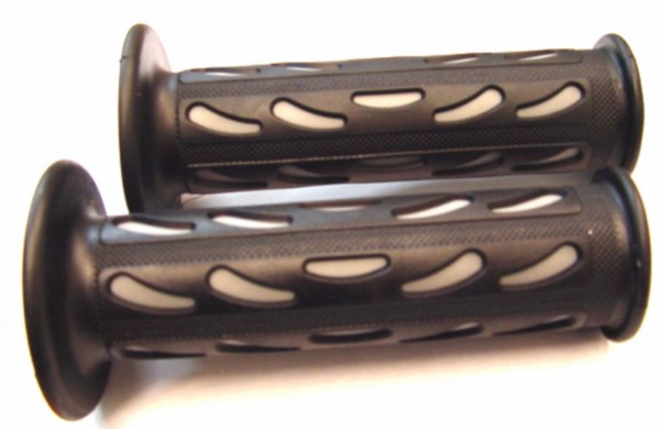 handvatset DMP druppel model progrip zwart/grijs universeel
