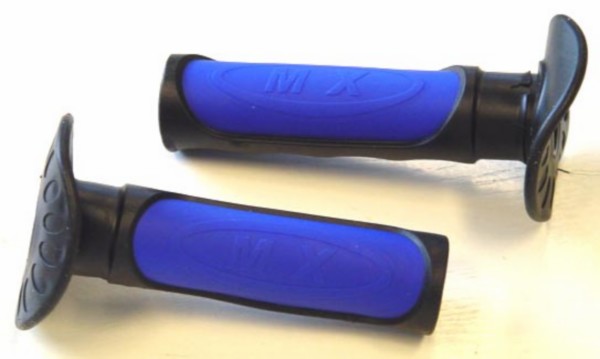 handvatset DMP model progrip zwart/blauw beta rr50