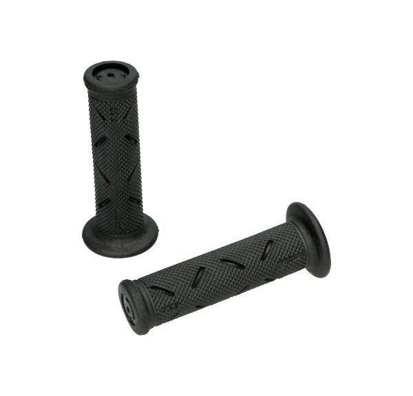 Handvatset progrip streep (made in Italy) zwart/grijs universeel 717