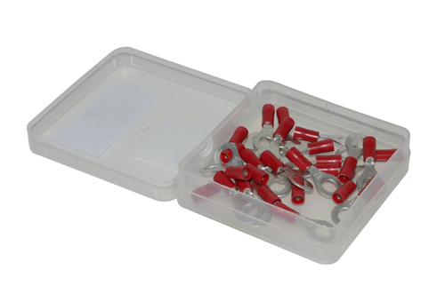 Kabelstekker oog 6mm rood