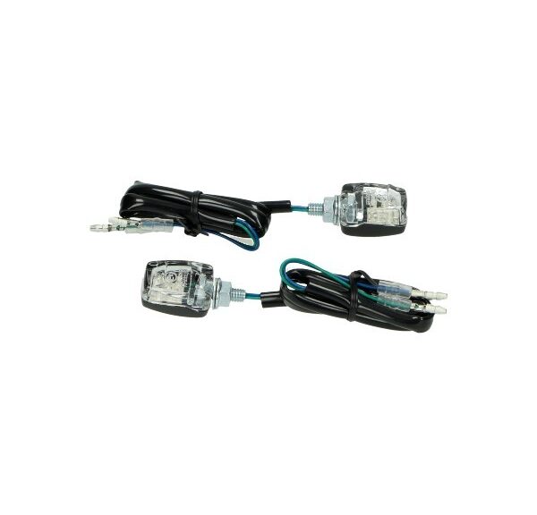 knipperlichtset DMP led mini 30mm wit glas E-keur univ