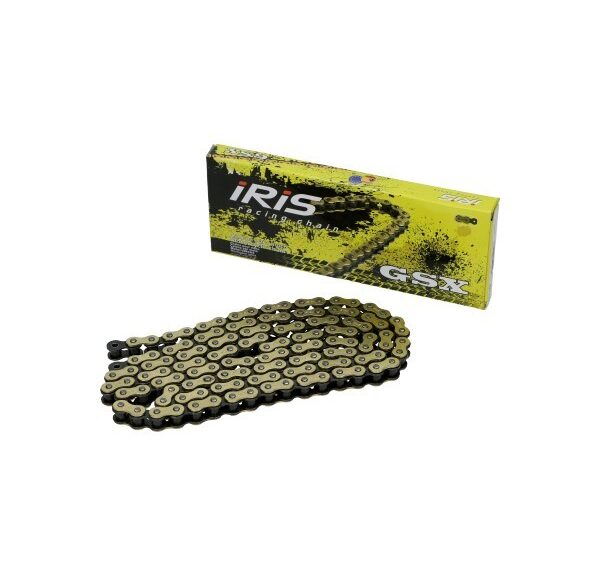 ketting iris 420-1/4 gsx 128sch goud