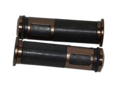 Handvatset DMP + deco huls universeel zwart/goud