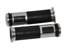 Handvatset DMP + deco huls universeel zwart/alu
